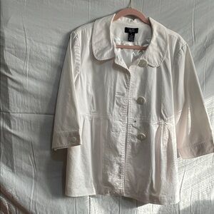 Hot in Hollywood Cream Trench Coat